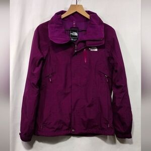 Vintage The North Face HyVent Jacket Womens S Purple Athletic Casual Outdoor